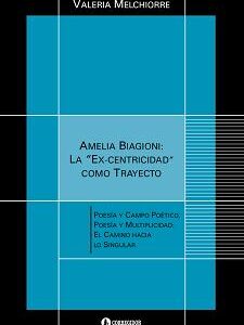 Amelia Biagioni: La excentricidad como trayecto. Poesía y campo poético, poesía y multiplicidad