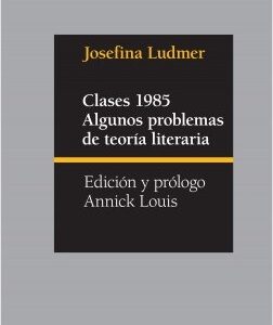 Clases 1985. Algunos problemas de teoría literaria