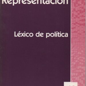 Representación. Léxico de política
