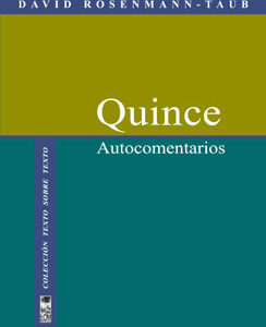 Quince (autocomentarios). Incluye CD
