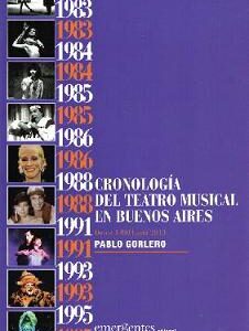 Cronología del teatro musical en Buenos Aires. Desde 1980 hasta 2013